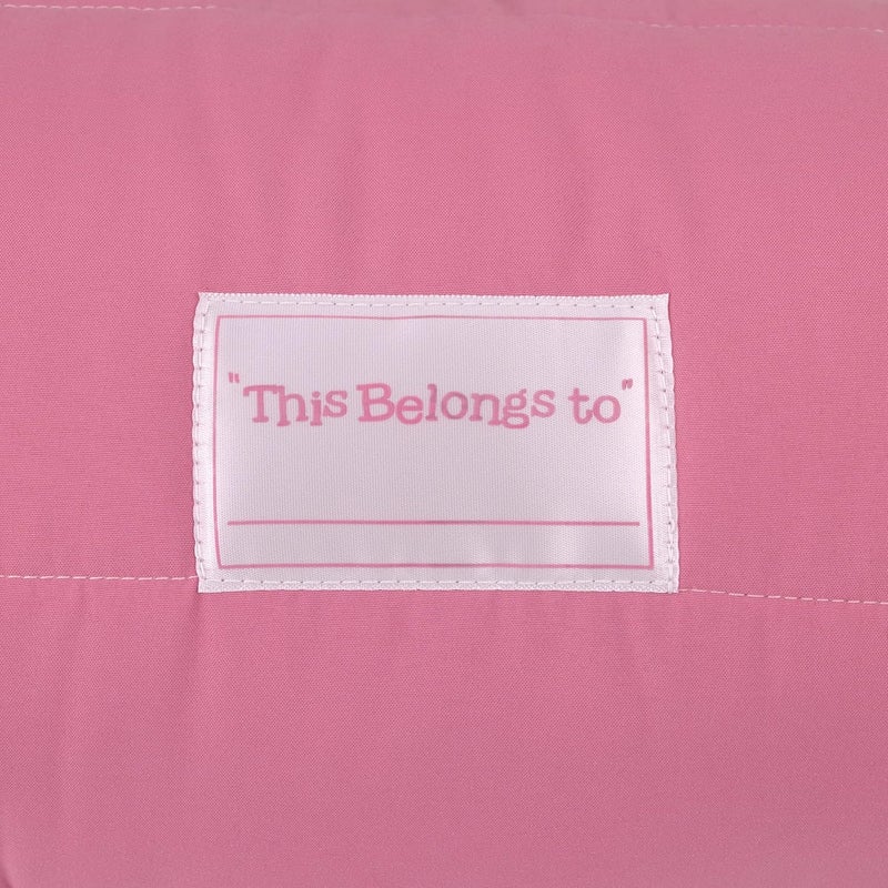 NoJo Disney Princesses Courage and Kindness Pink, Blue, and White Ariel, Tiana, Moana, Cinderella, Mulan, and Belle Toddler Nap Mat - Image 4
